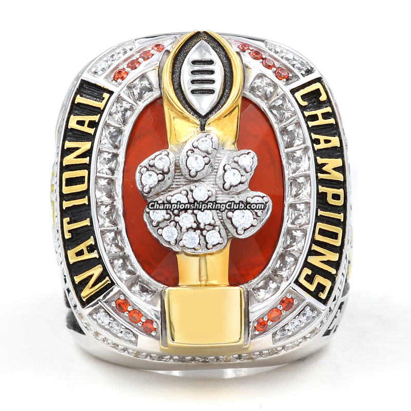 2016 Clemson Tigers National Championship Ring (silver)